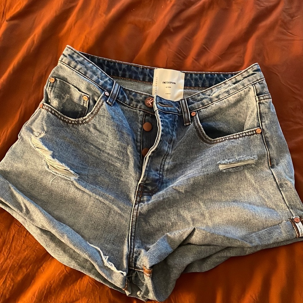 One teaspoon denim shorts